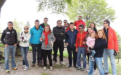 I RAGNI DI LECCO INSIEME AD ADIDAS EYEWEAR OCCHIALI PER LO SPORT NEL RIFUGIO CARLO PORTA DEI PIANI DEI RESINELLI A BALLABIO LECCO 089