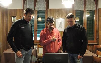 I RAGNI DI LECCO INSIEME AD ADIDAS EYEWEAR OCCHIALI PER LO SPORT NEL RIFUGIO CARLO PORTA DEI PIANI DEI RESINELLI A BALLABIO LECCO 103