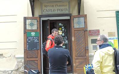 I RAGNI DI LECCO INSIEME AD ADIDAS EYEWEAR OCCHIALI PER LO SPORT NEL RIFUGIO CARLO PORTA DEI PIANI DEI RESINELLI A BALLABIO LECCO 113