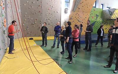 I RAGNI DI LECCO INSIEME AD ADIDAS EYEWEAR OCCHIALI PER LO SPORT NEL RIFUGIO CARLO PORTA DEI PIANI DEI RESINELLI A BALLABIO LECCO 142