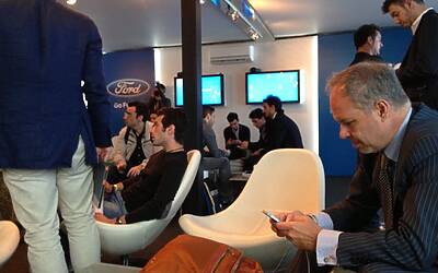 kugadrive @forditalia @BnlPeople ibi13 @intebnlditalia LA PRESENTAZIONE DEI NUOVI SUV SMART UTILITY VEHICLE DI FORD KUGA ECOBOOST AGLI INTERNAZIONALI BNL DI TENNIS AL FORO ITALICO DI ROMA michele ficara manganelli Assodigitale Test Drive 046