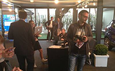 kugadrive @forditalia @BnlPeople ibi13 @intebnlditalia LA PRESENTAZIONE DEI NUOVI SUV SMART UTILITY VEHICLE DI FORD KUGA ECOBOOST AGLI INTERNAZIONALI BNL DI TENNIS AL FORO ITALICO DI ROMA michele ficara manganelli Assodigitale Test Drive 097