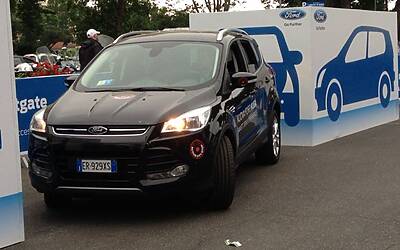 kugadrive @forditalia @BnlPeople ibi13 @intebnlditalia LA PRESENTAZIONE DEI NUOVI SUV SMART UTILITY VEHICLE DI FORD KUGA ECOBOOST AGLI INTERNAZIONALI BNL DI TENNIS AL FORO ITALICO DI ROMA michele ficara manganelli Assodigitale Test Drive 109
