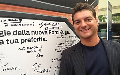 kugadrive @forditalia @BnlPeople ibi13 @intebnlditalia LA PRESENTAZIONE DEI NUOVI SUV SMART UTILITY VEHICLE DI FORD KUGA ECOBOOST AGLI INTERNAZIONALI BNL DI TENNIS AL FORO ITALICO DI ROMA michele ficara manganelli Assodigitale Test Drive 128