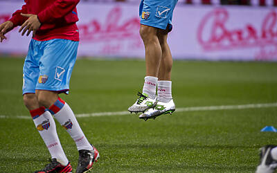 ALMIRON con solista la nuova scarpa catarifrangente della lotto