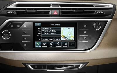 CITROEN C4 PICASSO TECNOSPACE LE FOTO DEGLI INTERNI ED I DETTAGLI DELLA TECNOLOGIA CON I DUE DISPLAY AD ALTA DEFINIZIONE HD 27