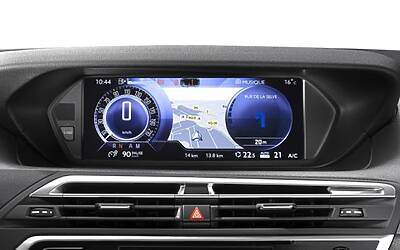 CITROEN C4 PICASSO TECNOSPACE LE FOTO DEGLI INTERNI ED I DETTAGLI DELLA TECNOLOGIA CON I DUE DISPLAY AD ALTA DEFINIZIONE HD 31