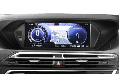 CITROEN C4 PICASSO TECNOSPACE LE FOTO DEGLI INTERNI ED I DETTAGLI DELLA TECNOLOGIA CON I DUE DISPLAY AD ALTA DEFINIZIONE HD 39