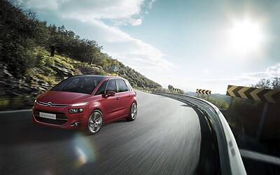 CITROEN C4 PICASSO TECNOSPACE LE FOTO DEGLI INTERNI ED I DETTAGLI DELLA TECNOLOGIA CON I DUE DISPLAY AD ALTA DEFINIZIONE HD 44