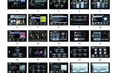 CITROEN C4 PICASSO TECNOSPACE LE FOTO DEGLI INTERNI ED I DETTAGLI DELLA TECNOLOGIA CON I DUE DISPLAY AD ALTA DEFINIZIONE HD 51