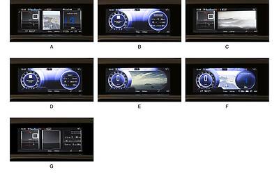 CITROEN C4 PICASSO TECNOSPACE LE FOTO DEGLI INTERNI ED I DETTAGLI DELLA TECNOLOGIA CON I DUE DISPLAY AD ALTA DEFINIZIONE HD 52
