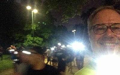 ENERGIZER NIGHTRUN LA CORSA NOTTURNA AL PARCO SEMPIONE DI MILANO CON 6000 PARTECIPANTI RUN RUNNER PODISTI PODISMO 137