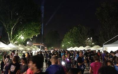 ENERGIZER NIGHTRUN LA CORSA NOTTURNA AL PARCO SEMPIONE DI MILANO CON 6000 PARTECIPANTI RUN RUNNER PODISTI PODISMO 146