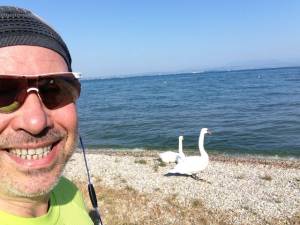 I MIGLIORI PERCORSI DI RUNNING IN ITALIA SCELTI DA MICHELE FICARA MANGANELLI CORRENDO SUL LATO SUD DEL LAGO DI GARDA A PESCHIERA DEL GARDA MISTO TRA STERRATO TERRA E ASFALTO DOOR TO TRAIL 028