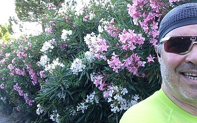 I MIGLIORI PERCORSI DI RUNNING IN ITALIA SCELTI DA MICHELE FICARA MANGANELLI CORRENDO SUL LATO SUD DEL LAGO DI GARDA A PESCHIERA DEL GARDA MISTO TRA STERRATO TERRA E ASFALTO DOOR TO TRAIL 035