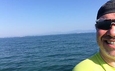 I MIGLIORI PERCORSI DI RUNNING IN ITALIA SCELTI DA MICHELE FICARA MANGANELLI CORRENDO SUL LATO SUD DEL LAGO DI GARDA A PESCHIERA DEL GARDA MISTO TRA STERRATO TERRA E ASFALTO DOOR TO TRAIL 041