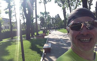 I MIGLIORI PERCORSI DI RUNNING IN ITALIA SCELTI DA MICHELE FICARA MANGANELLI CORRENDO SUL LATO SUD DEL LAGO DI GARDA A PESCHIERA DEL GARDA MISTO TRA STERRATO TERRA E ASFALTO DOOR TO TRAIL 068