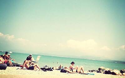 I MIGLIORI PERCORSI DI RUNNING IN ITALIA SCELTI DA MICHELE FICARA MANGANELLI CORRENDO SUL LATO SUD DEL LAGO DI GARDA A PESCHIERA DEL GARDA MISTO TRA STERRATO TERRA E ASFALTO DOOR TO TRAIL 097