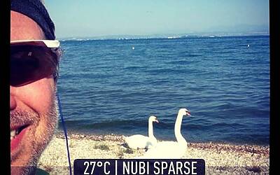 I MIGLIORI PERCORSI DI RUNNING IN ITALIA SCELTI DA MICHELE FICARA MANGANELLI CORRENDO SUL LATO SUD DEL LAGO DI GARDA A PESCHIERA DEL GARDA MISTO TRA STERRATO TERRA E ASFALTO DOOR TO TRAIL 100