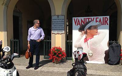 Invitational golf contest vanityfair citroen aeg club villa deste montorfano cena di gala villa erba carlo cracco special guest valerio staffelli e la ds5 red carpet 004