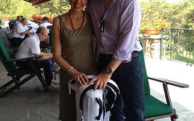 Invitational golf contest vanityfair citroen aeg club villa deste montorfano cena di gala villa erba carlo cracco special guest valerio staffelli e la ds5 red carpet 013