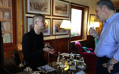 Invitational golf contest vanityfair citroen aeg club villa deste montorfano cena di gala villa erba carlo cracco special guest valerio staffelli e la ds5 red carpet 056