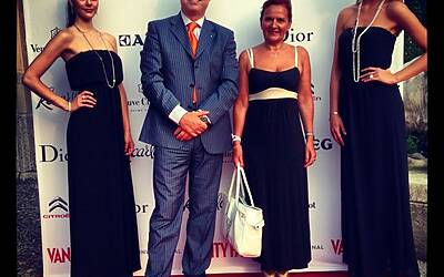 Invitational golf contest vanityfair citroen aeg club villa deste montorfano cena di gala villa erba carlo cracco special guest valerio staffelli e la ds5 red carpet 131