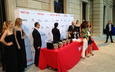 Invitational golf contest vanityfair citroen aeg club villa deste montorfano cena di gala villa erba carlo cracco special guest valerio staffelli e la ds5 red carpet 174