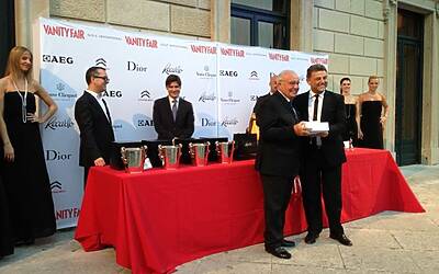 Invitational golf contest vanityfair citroen aeg club villa deste montorfano cena di gala villa erba carlo cracco special guest valerio staffelli e la ds5 red carpet 181