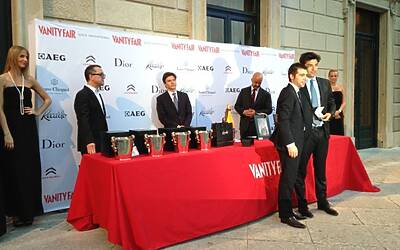 Invitational golf contest vanityfair citroen aeg club villa deste montorfano cena di gala villa erba carlo cracco special guest valerio staffelli e la ds5 red carpet 188