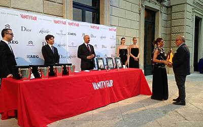 Invitational golf contest vanityfair citroen aeg club villa deste montorfano cena di gala villa erba carlo cracco special guest valerio staffelli e la ds5 red carpet 192