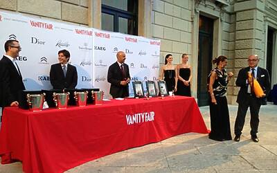 Invitational golf contest vanityfair citroen aeg club villa deste montorfano cena di gala villa erba carlo cracco special guest valerio staffelli e la ds5 red carpet 193