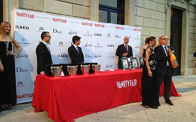 Invitational golf contest vanityfair citroen aeg club villa deste montorfano cena di gala villa erba carlo cracco special guest valerio staffelli e la ds5 red carpet 194