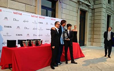 Invitational golf contest vanityfair citroen aeg club villa deste montorfano cena di gala villa erba carlo cracco special guest valerio staffelli e la ds5 red carpet 203