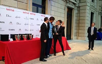 Invitational golf contest vanityfair citroen aeg club villa deste montorfano cena di gala villa erba carlo cracco special guest valerio staffelli e la ds5 red carpet 204