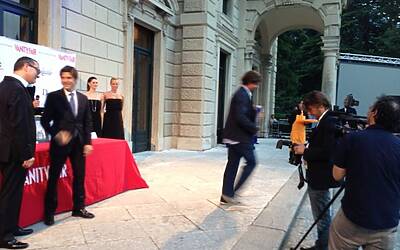 Invitational golf contest vanityfair citroen aeg club villa deste montorfano cena di gala villa erba carlo cracco special guest valerio staffelli e la ds5 red carpet 206