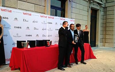 Invitational golf contest vanityfair citroen aeg club villa deste montorfano cena di gala villa erba carlo cracco special guest valerio staffelli e la ds5 red carpet 212