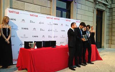 Invitational golf contest vanityfair citroen aeg club villa deste montorfano cena di gala villa erba carlo cracco special guest valerio staffelli e la ds5 red carpet 214