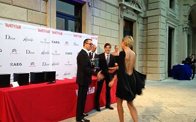 Invitational golf contest vanityfair citroen aeg club villa deste montorfano cena di gala villa erba carlo cracco special guest valerio staffelli e la ds5 red carpet 216