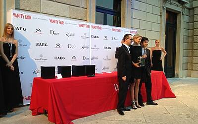 Invitational golf contest vanityfair citroen aeg club villa deste montorfano cena di gala villa erba carlo cracco special guest valerio staffelli e la ds5 red carpet 219