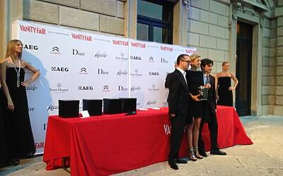 Invitational golf contest vanityfair citroen aeg club villa deste montorfano cena di gala villa erba carlo cracco special guest valerio staffelli e la ds5 red carpet 220