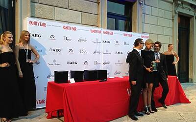 Invitational golf contest vanityfair citroen aeg club villa deste montorfano cena di gala villa erba carlo cracco special guest valerio staffelli e la ds5 red carpet 221