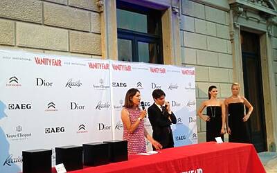 Invitational golf contest vanityfair citroen aeg club villa deste montorfano cena di gala villa erba carlo cracco special guest valerio staffelli e la ds5 red carpet 225