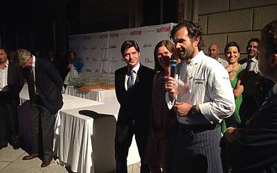 Invitational golf contest vanityfair citroen aeg club villa deste montorfano cena di gala villa erba carlo cracco special guest valerio staffelli e la ds5 red carpet 277