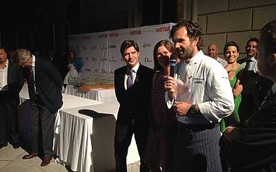 Invitational golf contest vanityfair citroen aeg club villa deste montorfano cena di gala villa erba carlo cracco special guest valerio staffelli e la ds5 red carpet 278