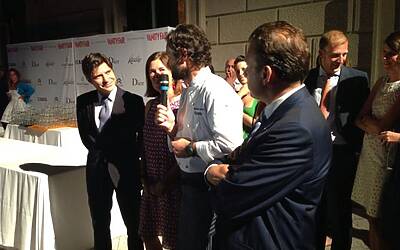 Invitational golf contest vanityfair citroen aeg club villa deste montorfano cena di gala villa erba carlo cracco special guest valerio staffelli e la ds5 red carpet 279