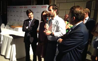 Invitational golf contest vanityfair citroen aeg club villa deste montorfano cena di gala villa erba carlo cracco special guest valerio staffelli e la ds5 red carpet 282