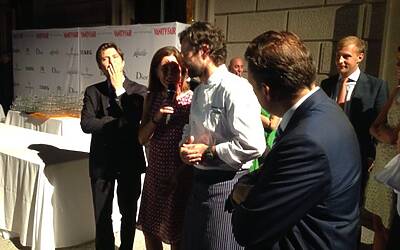 Invitational golf contest vanityfair citroen aeg club villa deste montorfano cena di gala villa erba carlo cracco special guest valerio staffelli e la ds5 red carpet 284