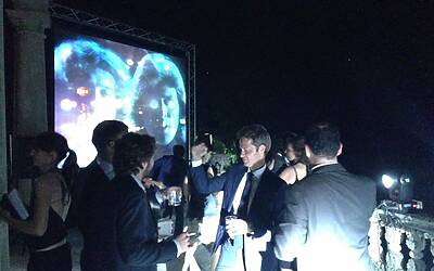 Invitational golf contest vanityfair citroen aeg club villa deste montorfano cena di gala villa erba carlo cracco special guest valerio staffelli e la ds5 red carpet 339