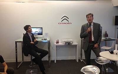 LANCIO EUROPEO DI CITROEN C4 PICASSO A LISBONA CON LA NUOVA DOTAZIONE TECNOLOGICA DOPPIO DISPLAY DA 12 e 7 POLLICI CON LA CONNESSIONE INTEGRATA ALLA RETE E APP DEDICATE 011